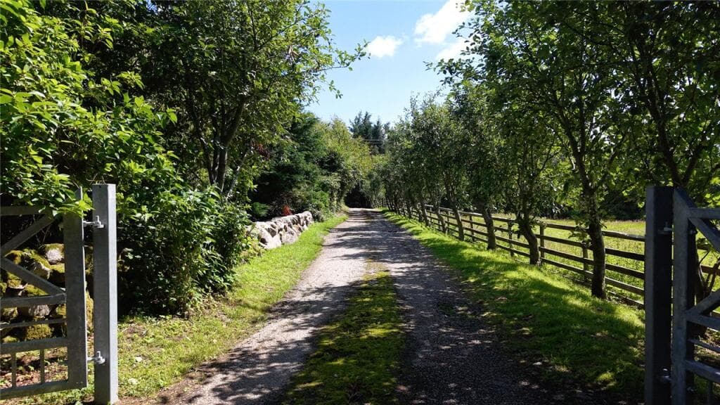 Private lane leading to Meikle Richorn
